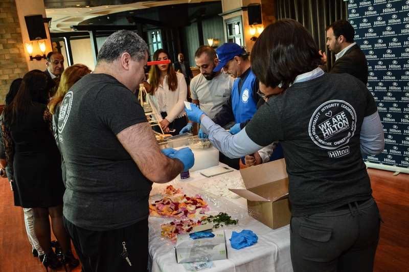 Launching of Soap for Hope at Hilton